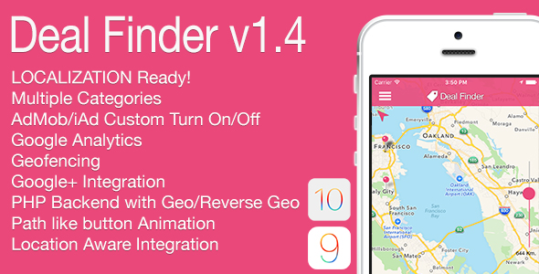Deal Finder Full iOS Application v1.4 - CodeCanyon Item for Sale