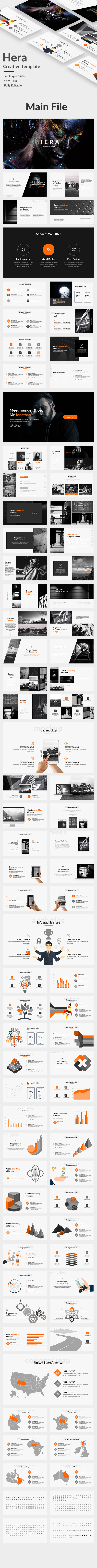 Hera Creative Google Slide Template - Google Slides Presentation Templates