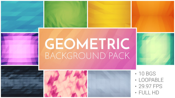Geometric Background Pack