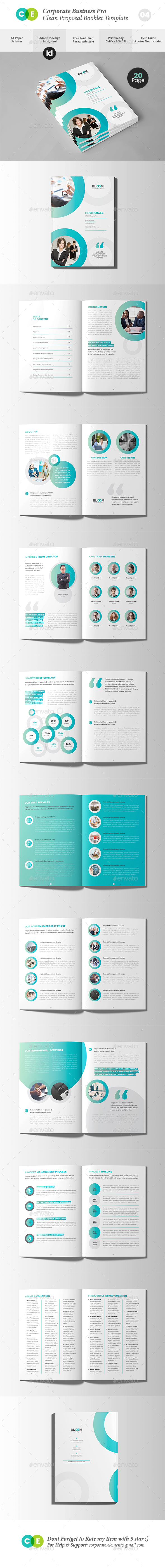 Creative Business Agency Proposal Document V04 - Proposals & Invoices Stationery