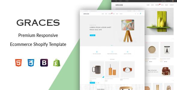 Graces – Fastest & Responsive Ecommerce Shopify Template