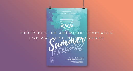 Summer Party Flyer Templates
