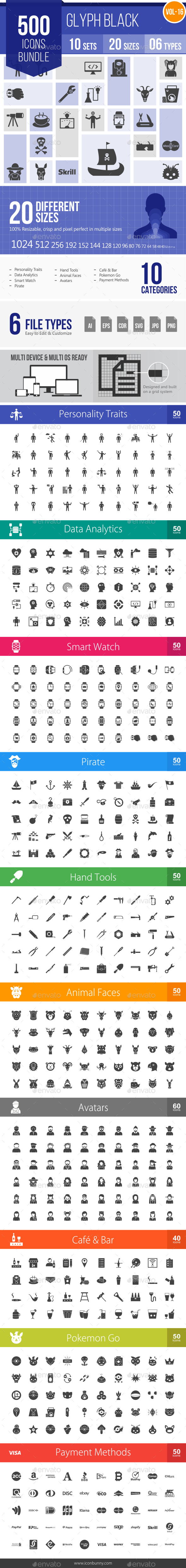 GraphicRiver 500 Vector Glyph Icons Bundle Vol-16 20286276 GraphicRiver 500 Vector Glyph Icons Bundle Vol-16 20286276