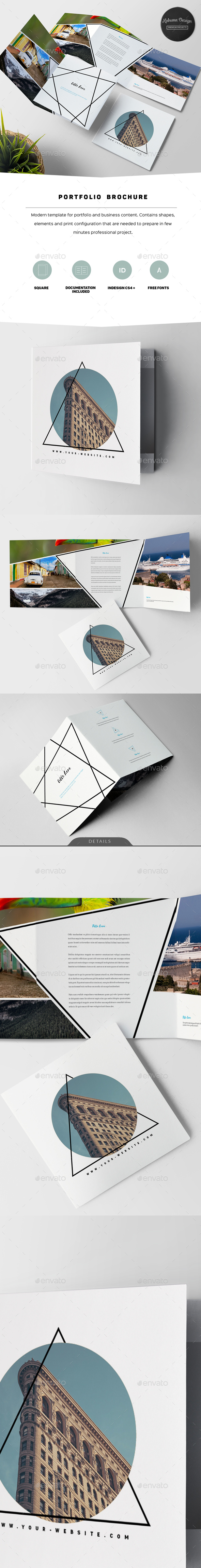 White Portfolio Brochure - Portfolio Brochures