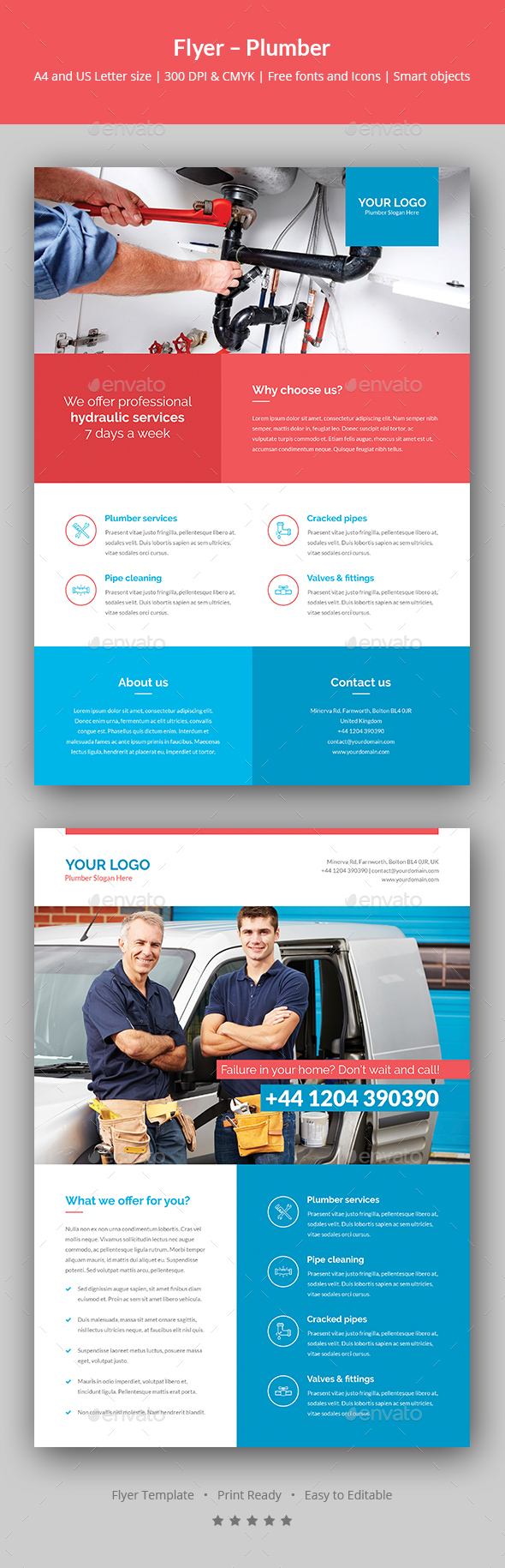 Flyer – Plumber - Corporate Flyers