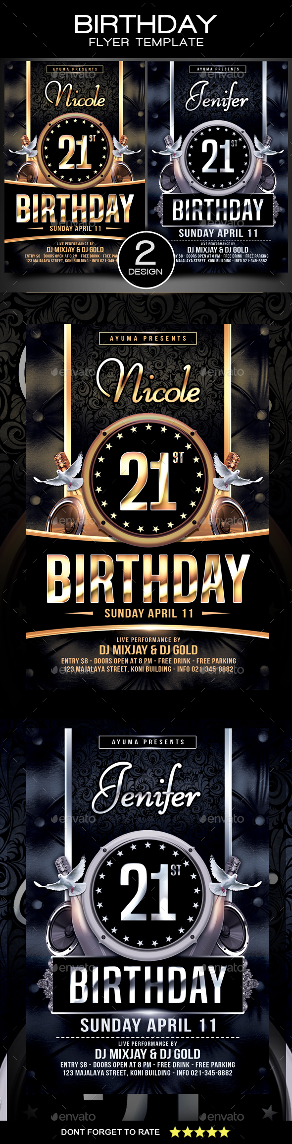 Birthday Flyer - Events Flyers