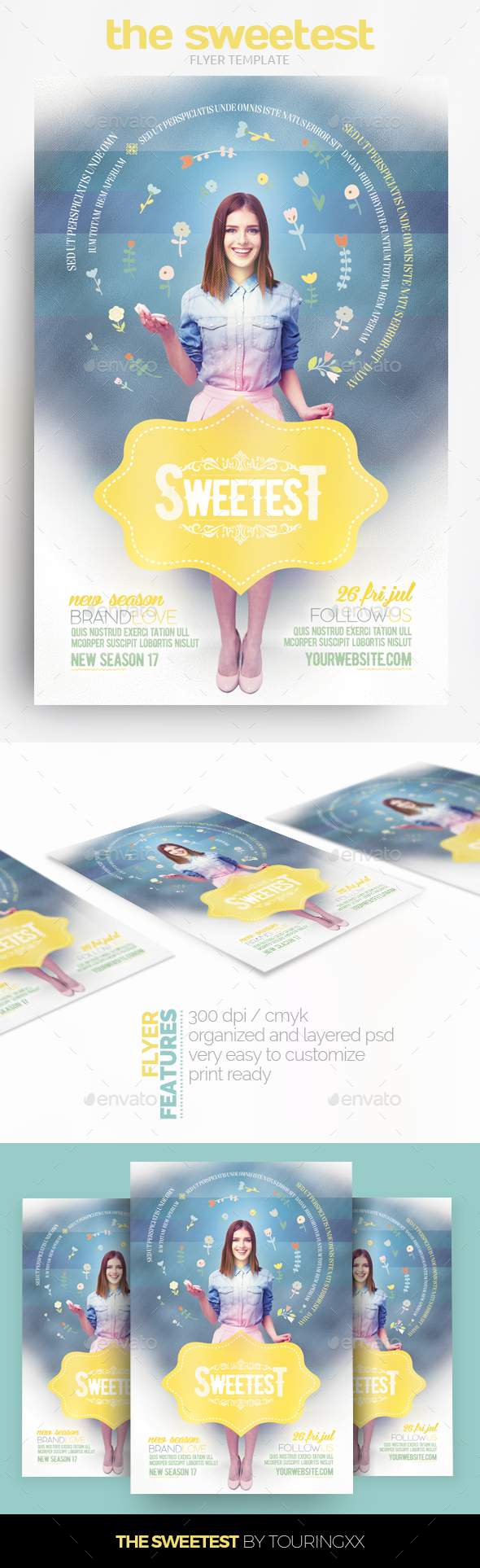 The Sweetest Flyer Template - Events Flyers