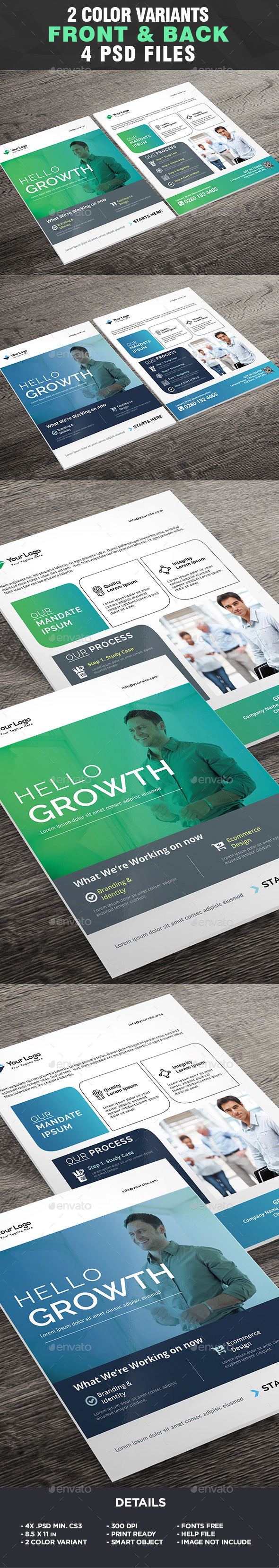 Corporate Business Flyer Template - Business Flyer Template - Corporate Flyers