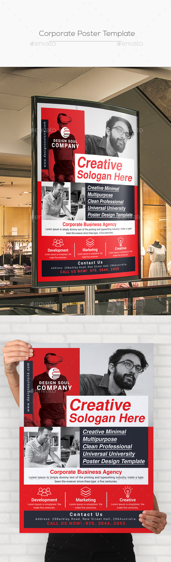 Corporate Poster Template