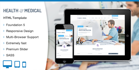 HealthMedical HTML Template - ThemeForest 11552851