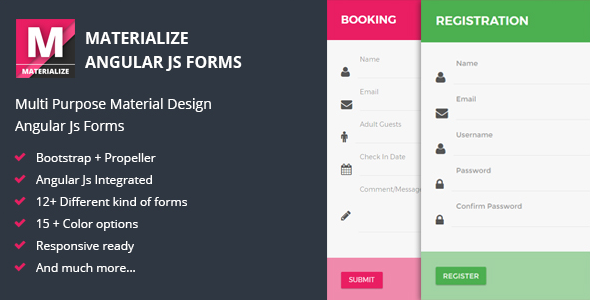 Materialize - Material - CodeCanyon 20254086