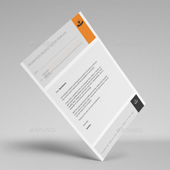 promotion request letter template