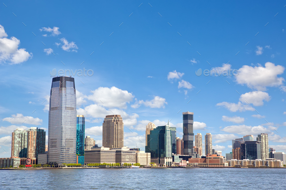 New Jersey skyline Stock Photo by 