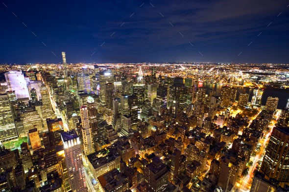 New York City skyline - Stock Photo - Images