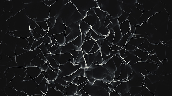 Black Abstract Fire Waves