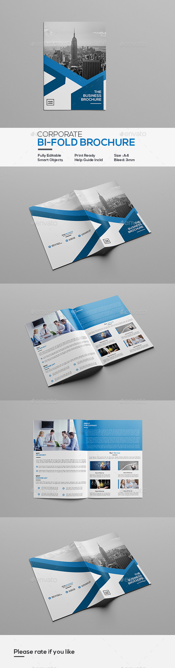 Corporate Bifold Brochure - Corporate Brochures