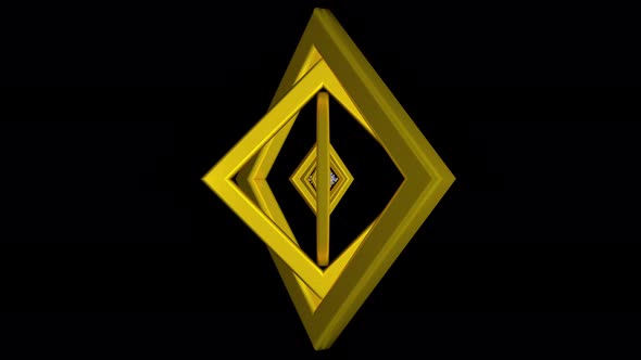 Perpetual motion of abstract geometric figures alt