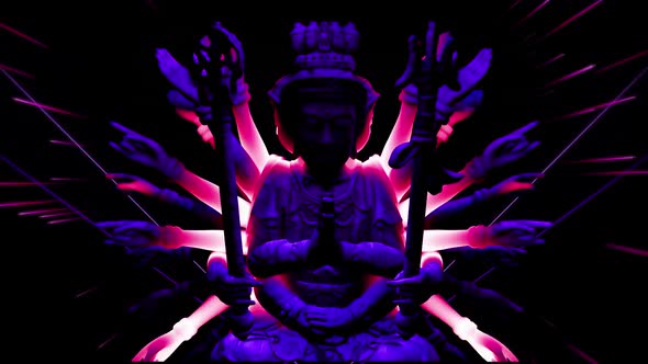 Kwan Yin Neon