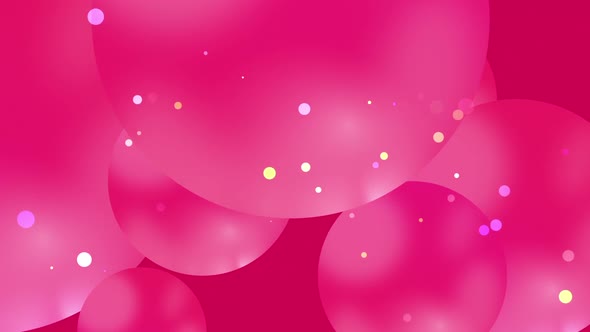Beautiful Cute Pink Ball Abstract Background alt