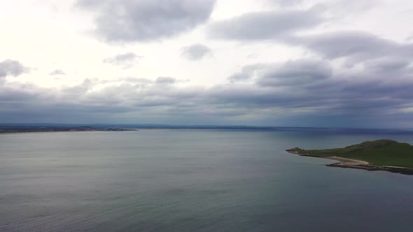 Aerial View of Howth Harbour and Village, Ireland