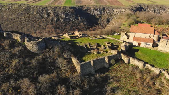 Dmanisi Archeological Site Ruins 3 (Panning View) alt