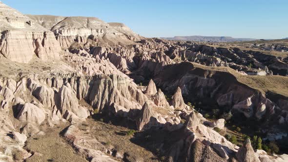 Aerial View Cappadocia Landscape alt