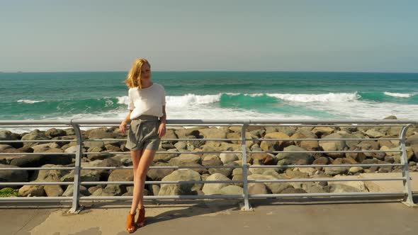 Leaning on the Railings alt