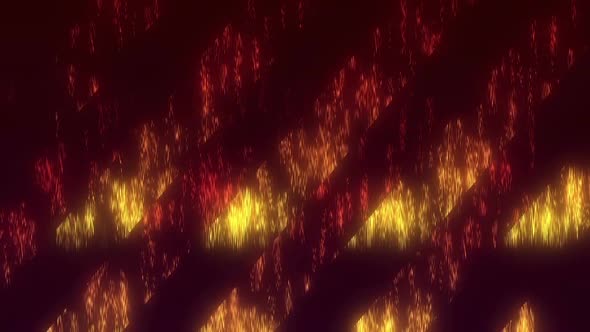 Abstract Fire Background Loop