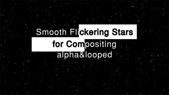 Smooth Flickering Stars