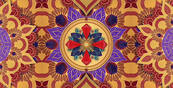 Peacock Mandala Kaleida alt