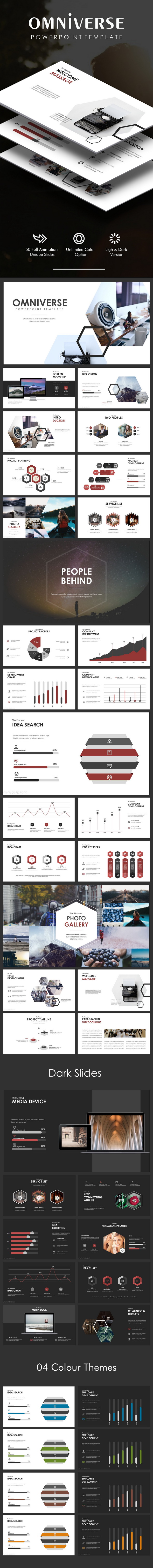 Omniverse Powerpoint Template - Creative PowerPoint Templates