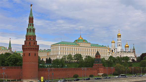 View of The Moscow Kremlin, Russia