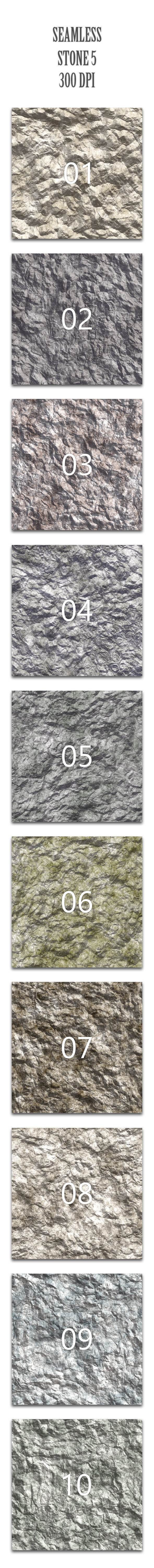 Seamless Stone 5 - Nature Textures / Fills / Patterns