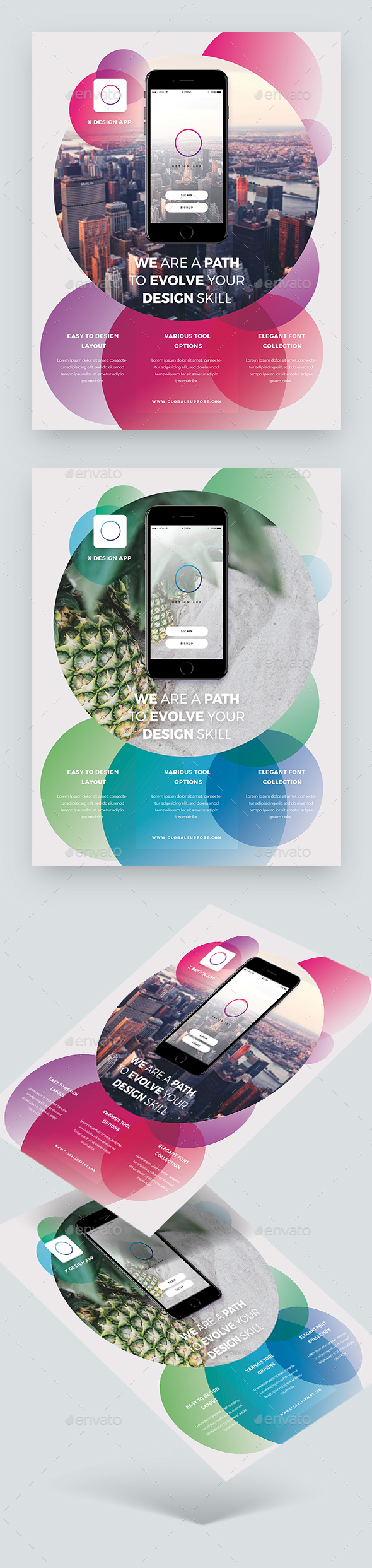 Creative App Flyer - Corporate Flyers