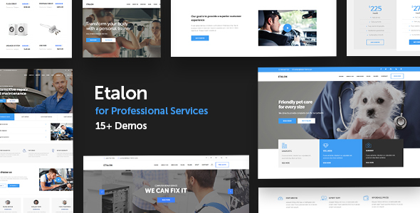 Etalon - Multi-Concept Theme for Professional Services - Business Corporate