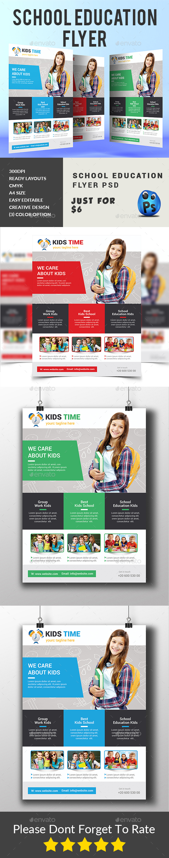 Kids Education Flyer - Corporate Flyers