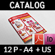 Supermarket Catalog Brochure Template Vol.4 - 12 Pages