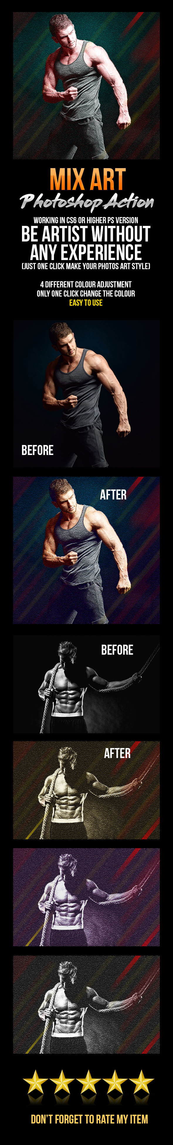 Mix Art Action - Photo Effects Actions