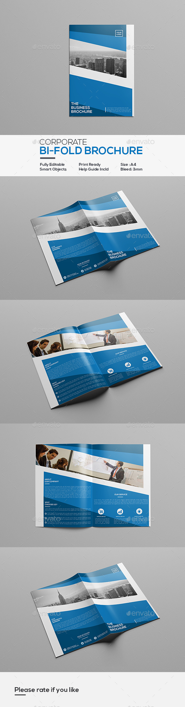 Corporate Bifold Brochure - Corporate Brochures