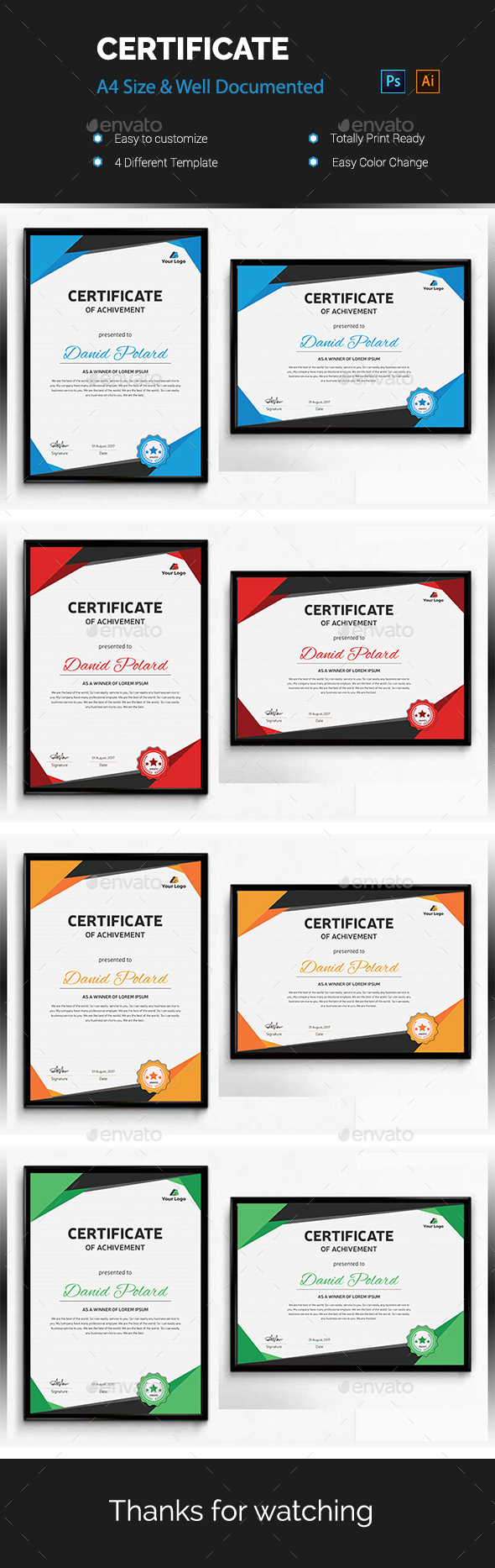 Certificate - Certificates Stationery