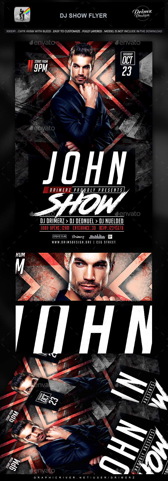 DJ Show Flyer - Events Flyers