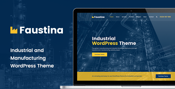 Faustina - Industrial - ThemeForest 20302202