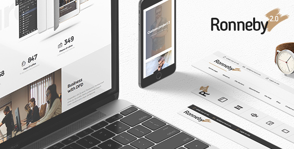 Ronneby - High-Performance WordPress Theme - Creative WordPress