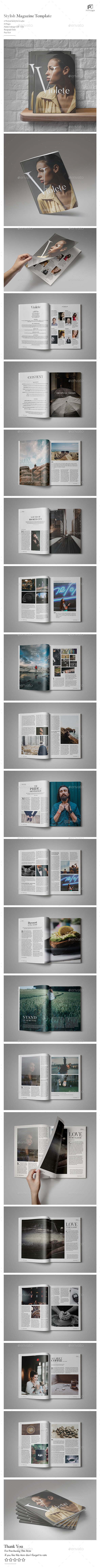 Stylish Magazine Vol.4 - Magazines Print Templates