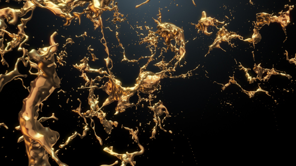 Liquid Expansion Gold - VideoHive 20303602