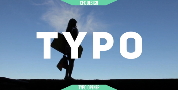 Typo Opener - VideoHive 20304769