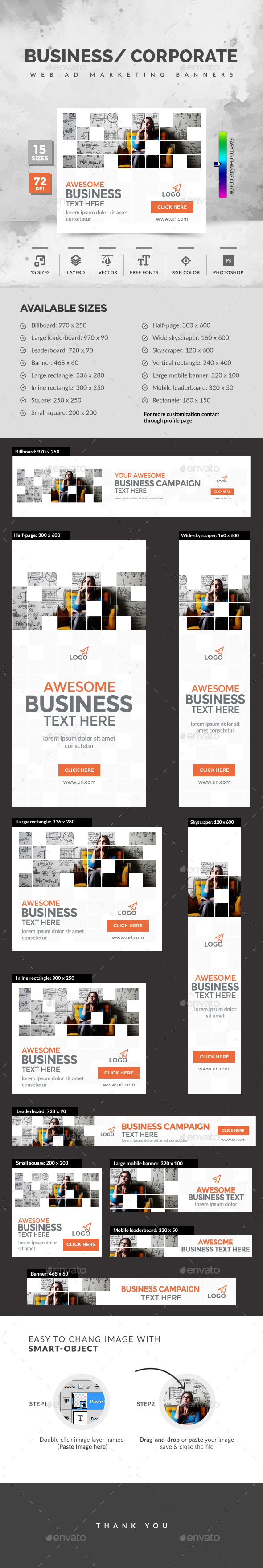 Banners - Banners & Ads Web Elements