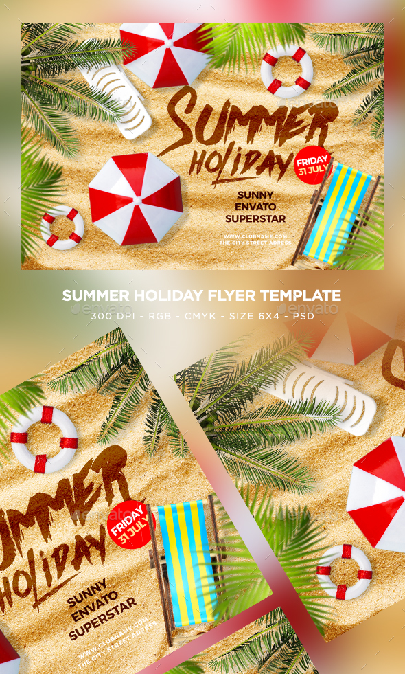 Summer Holiday Flyer