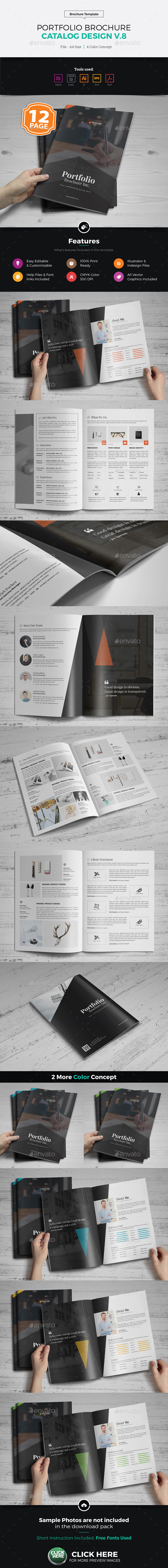 Portfolio Brochure Catalog Design v8 - Corporate Brochures