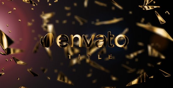 Gold Fragments - VideoHive 20306341